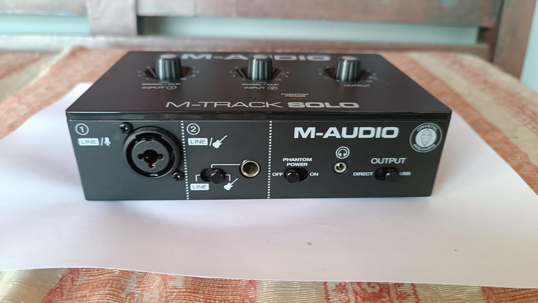 M-AUDIO M-Track Solo USB Audio Interface customer photo 1