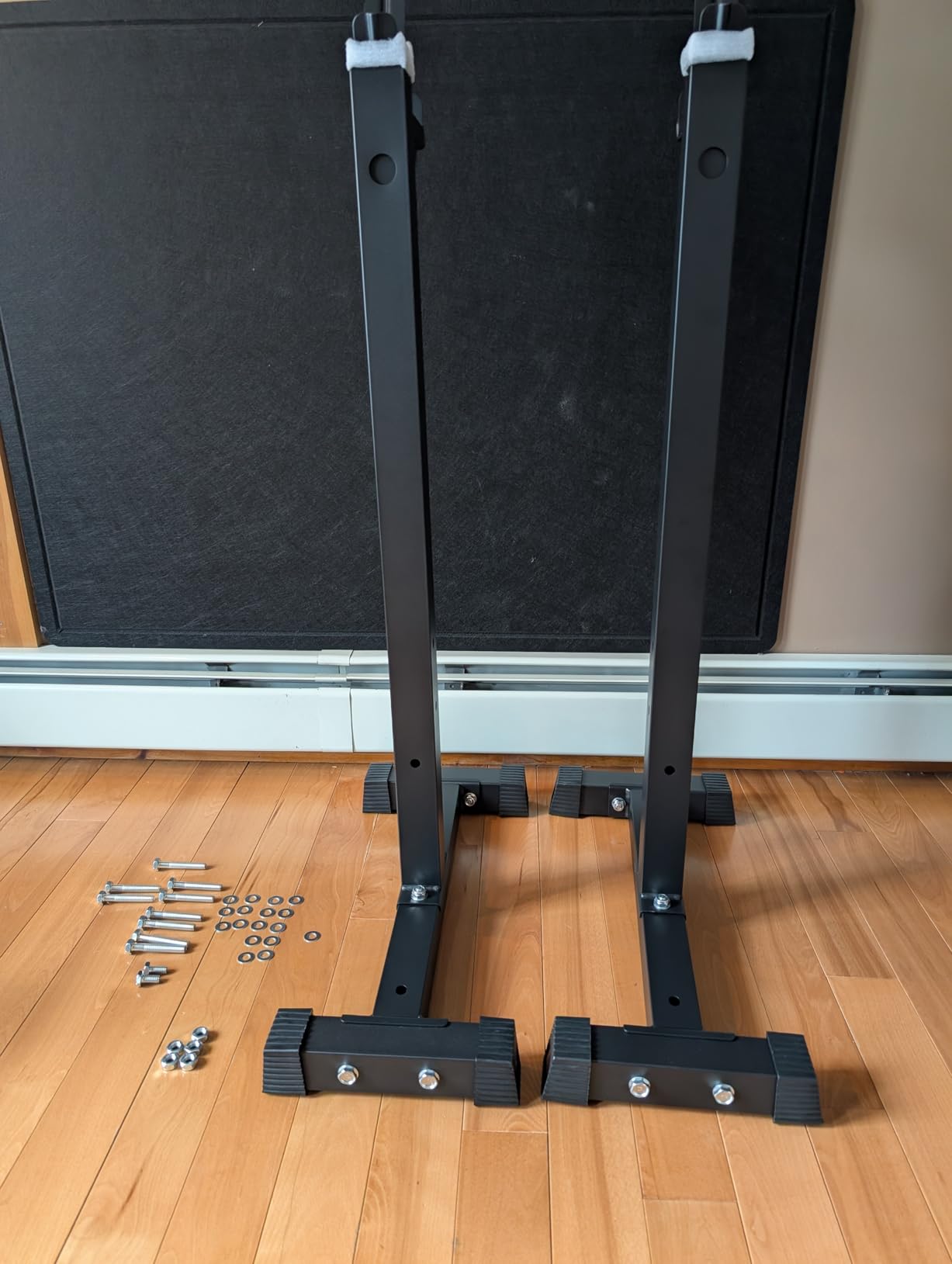 BangTong&Li Squat Rack Stand,Barbell Rack,Bench Press Rack Stand Home Gym Adjustable Weight Rack 550Lbs customer photo 2
