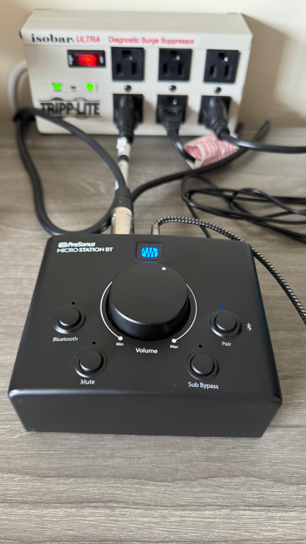PreSonus MicroStation BT 2.1 Monitor Controller with Bluetooth Connectivity customer photo 2