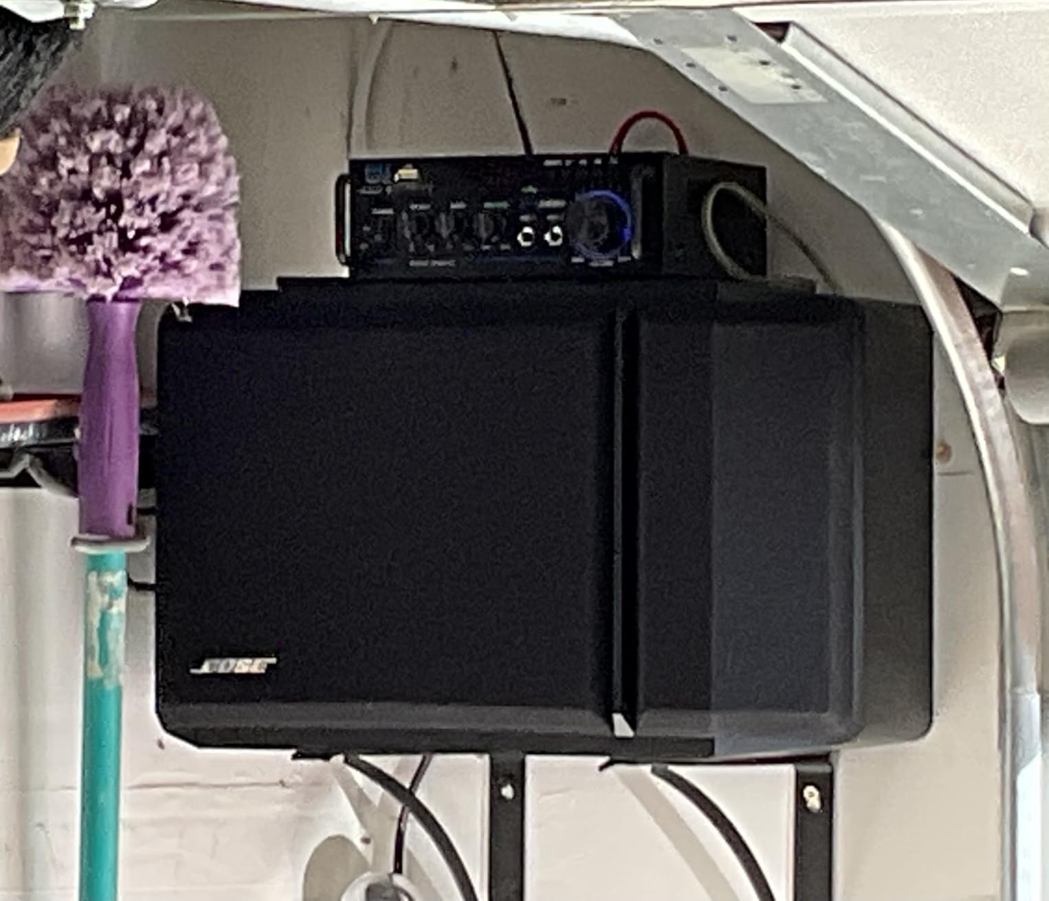 Pyle 200W Stereo Power Amplifier with Bluetooth - Dual Channel Audio Receiver - LED Display - RCA - USB - SD - MIC IN - FM Radio - AUX Input - Perfect for Home & Computer Audio - PDA29BU.5 customer photo 2