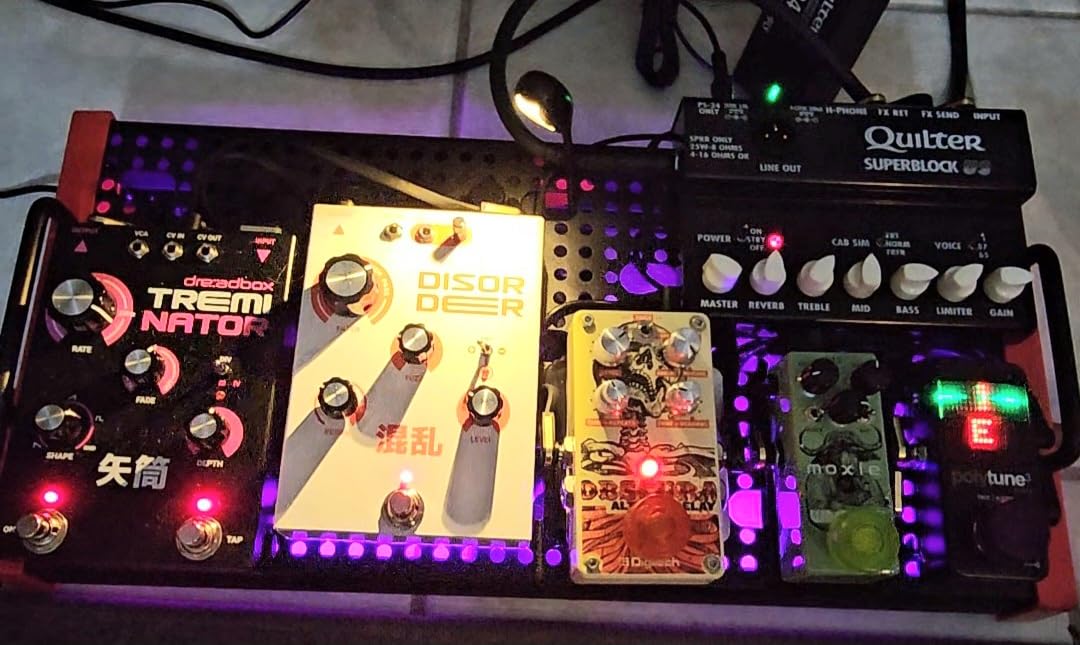 Quilter Labs SuperBlock US 25-watt Guitar Amplifier Pedal customer photo 1