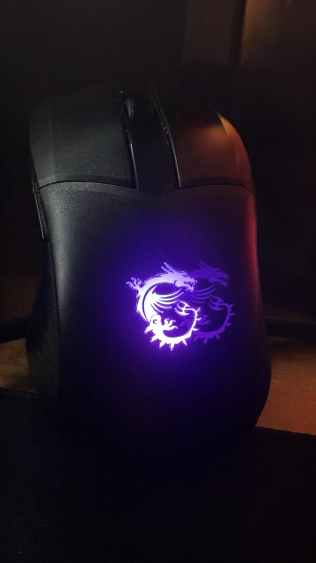 msi Clutch GM41 Lightweight Wireless Gaming Mouse & Charging Dock, 20,000 DPI, 60M Omron Switches, Fast-Charging 80Hr Battery, RGB Mystic Light, 6 Programmable Buttons, PC/Mac customer photo 2