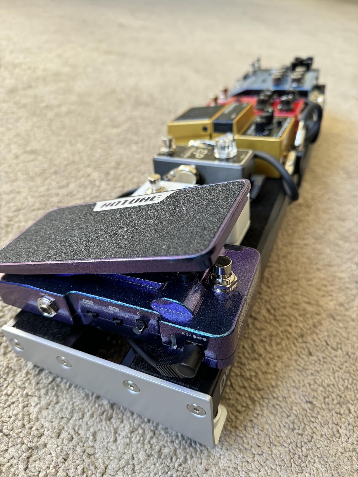 Hotone Wah Active Volume Passive Expression Guitar Effects Pedal Switchable Soul Press II 4 in 1 with Visible Guitar Effects Pedal customer photo 1