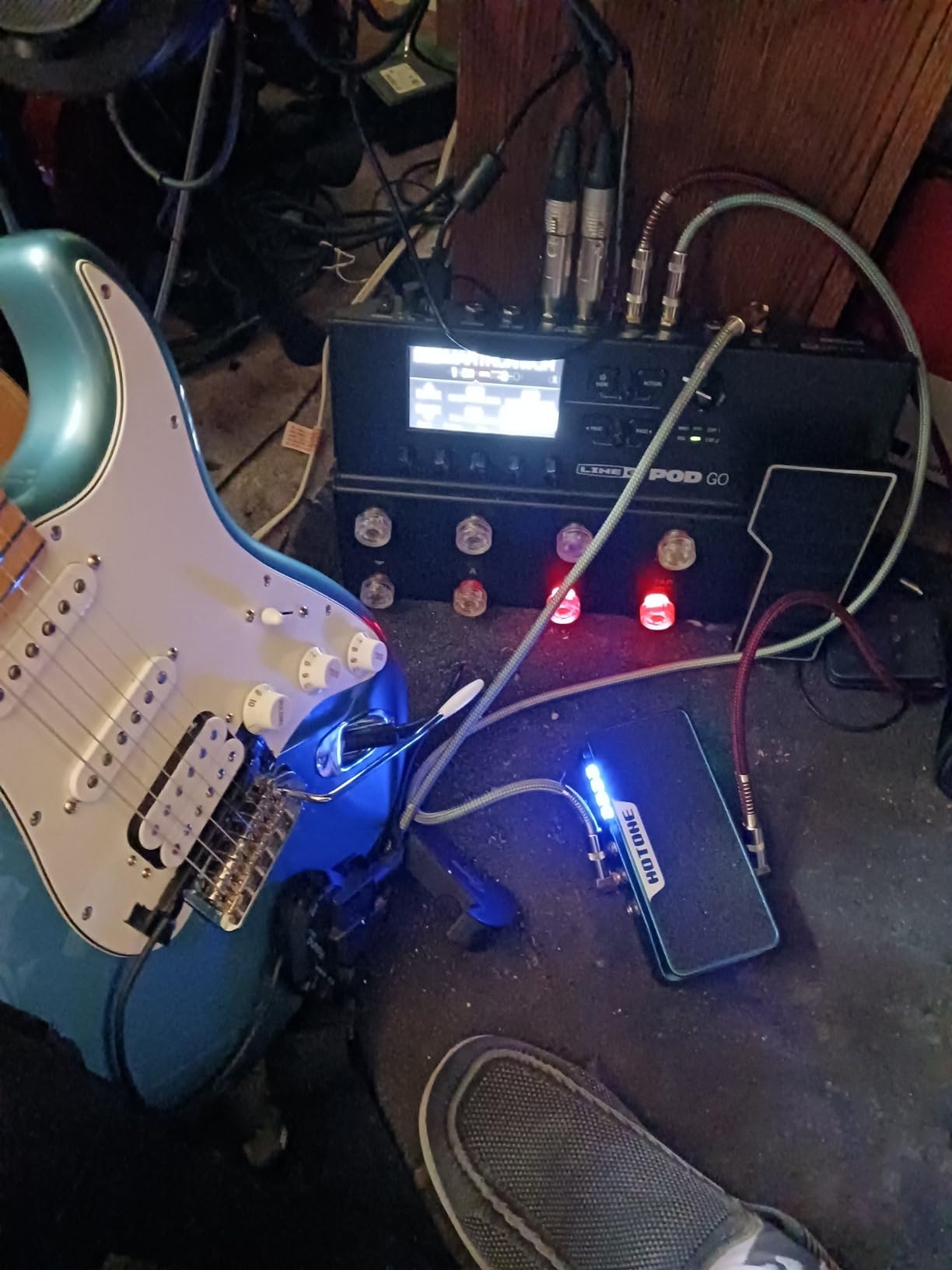 Hotone Wah Active Volume Passive Expression Guitar Effects Pedal Switchable Soul Press II 4 in 1 with Visible Guitar Effects Pedal customer photo 2