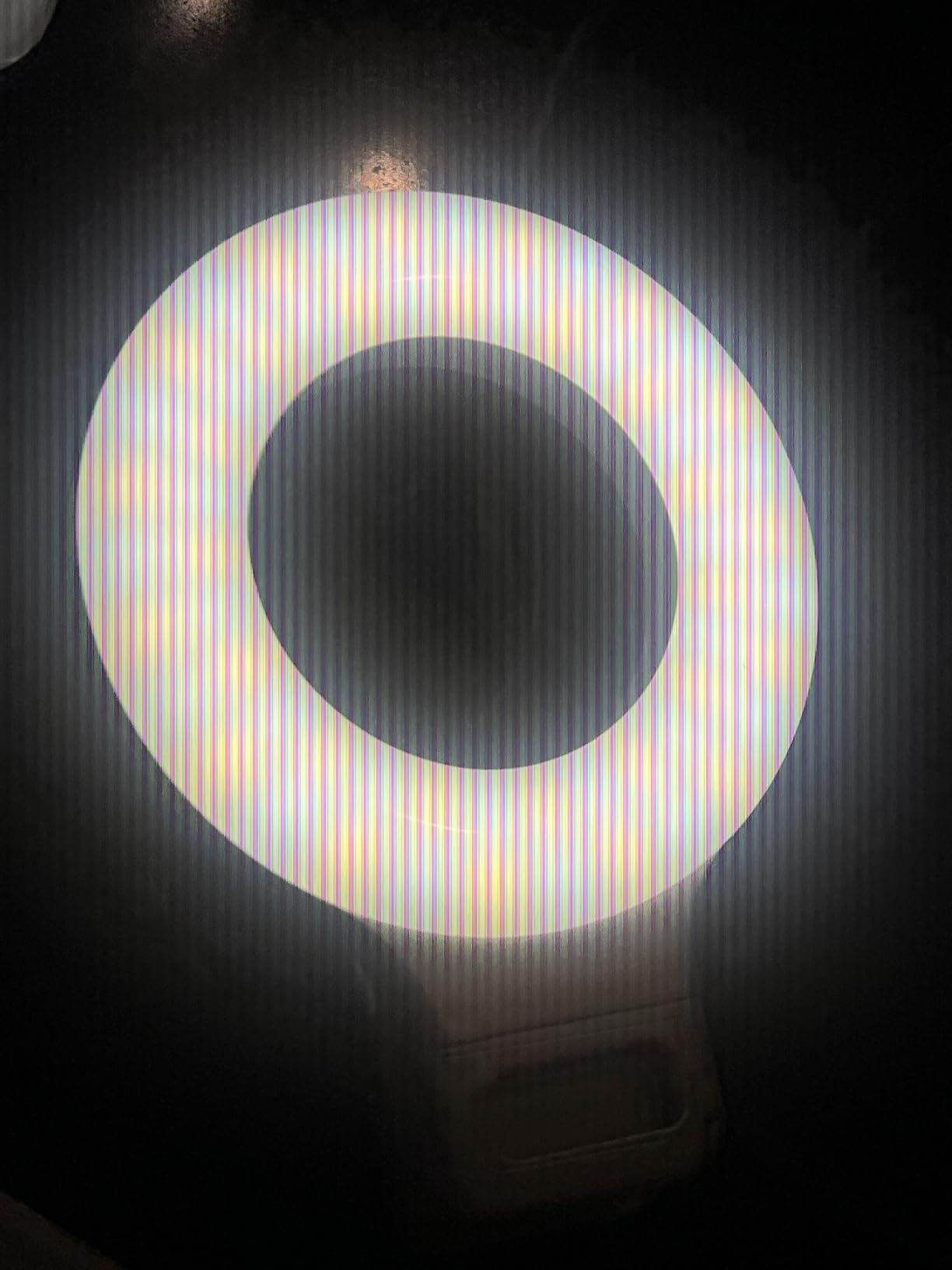 Clip on Ring Light, Kimwood Rechargeable 60 LED Selfie Ring Light for Phone, Laptop, Tablet (3 Models, 5 Level Brightness) customer photo 2