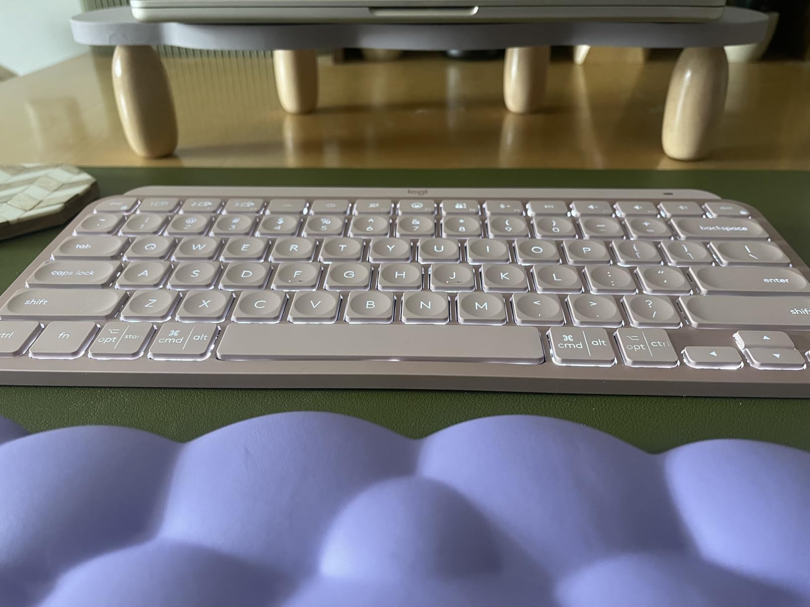 Logitech MX Keys Mini Minimalist Wireless Illuminated Keyboard - Graphite customer photo 1