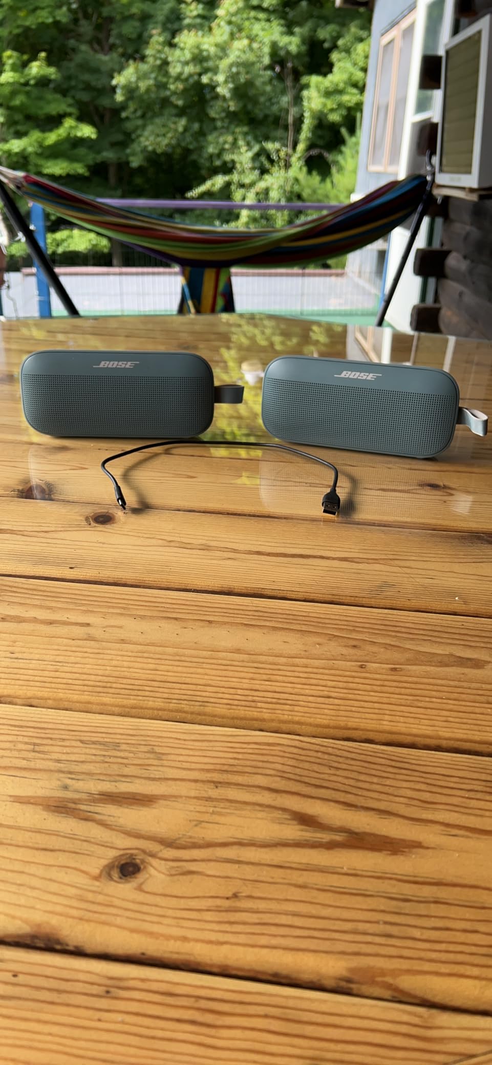 Bose SoundLink Flex Bluetooth Speaker, Portable Speaker with Microphone, Wireless Waterproof Speaker for Travel, Outdoor and Pool Use, Black customer photo 1