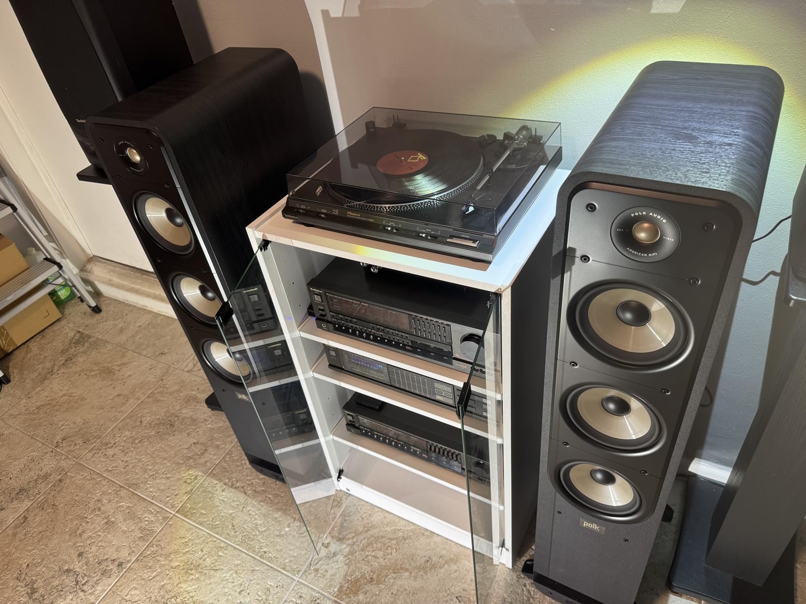Polk Audio Signature Elite ES60 Tower Speaker, Single, Contemporary Walnut customer photo 2