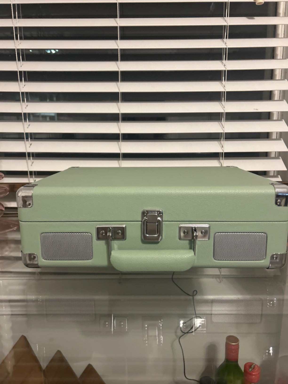 Crosley CR8005F-MT Cruiser Plus Record Player, Mint customer photo 1