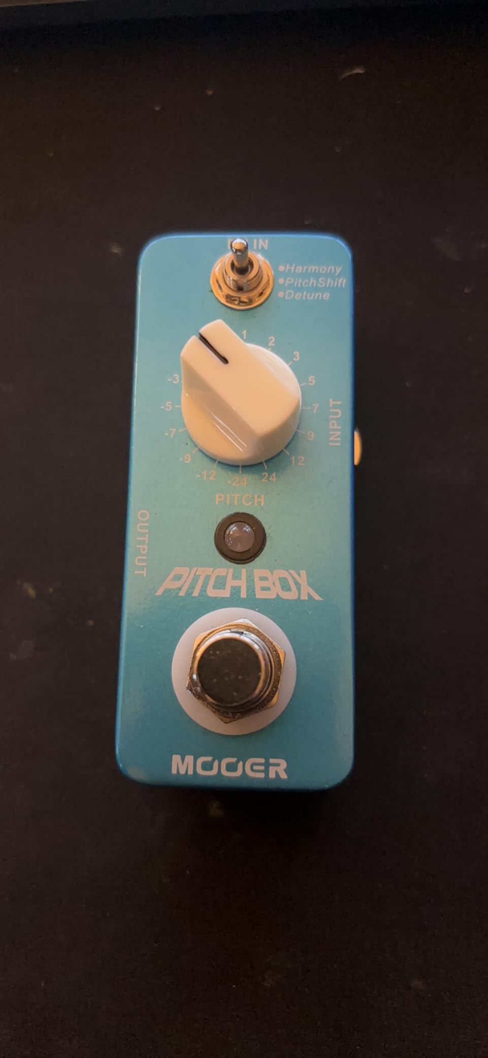 Mooer Drop Pitch Harmonizer Guitar Effect Box - MPS1 Octave Pitch Box Guitar Harmonizer Pedal with True Bypass customer photo 2