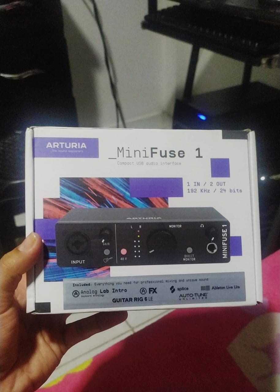 Arturia MiniFuse USB Audio & MIDI Interface, MiniFuse 1 customer photo 1