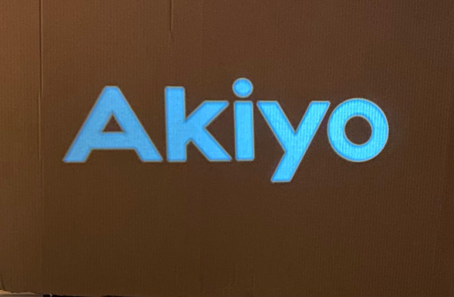 Mini Projector with WiFi and Bluetooth, AKIYO 2026 Upgraded Projector 1080P customer photo 2