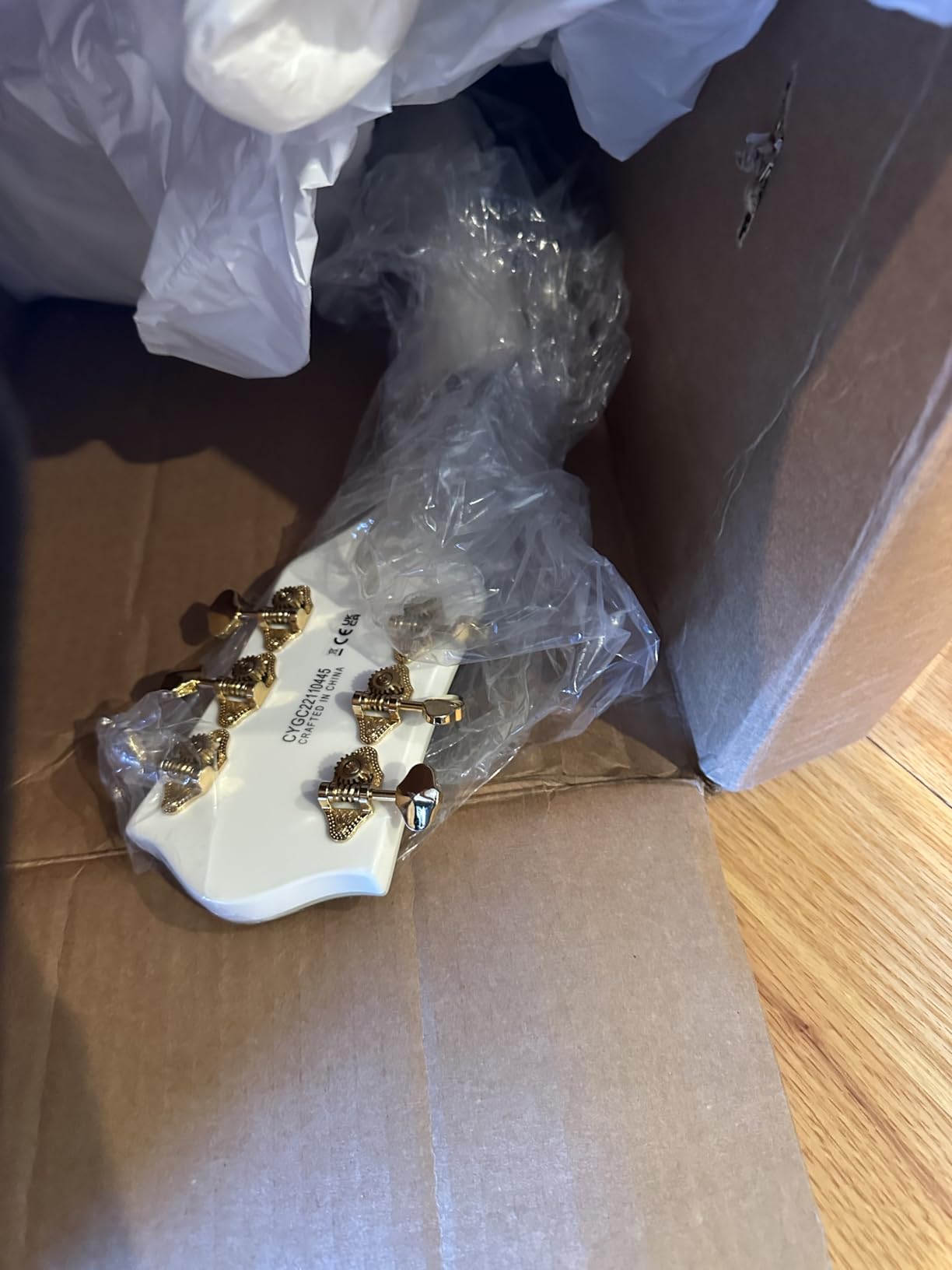 Gretsch G5422TG Electromatic Classic Hollowbody Double-Cut with Bigsby - Snowcrest White customer photo 1