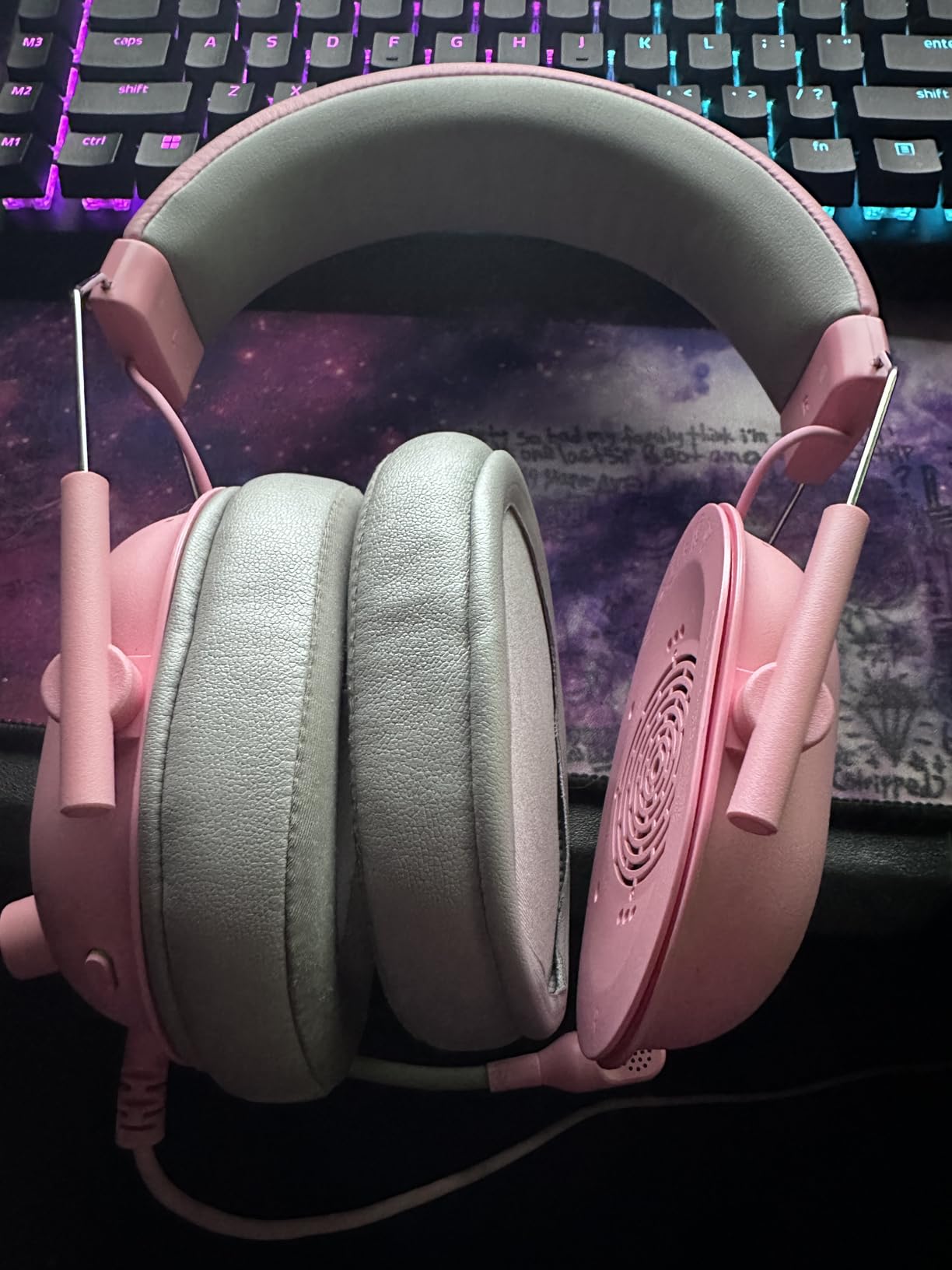 Razer BlackShark V2 X Gaming Headset for PC, 3.5mm Audio Jack, White customer photo 2