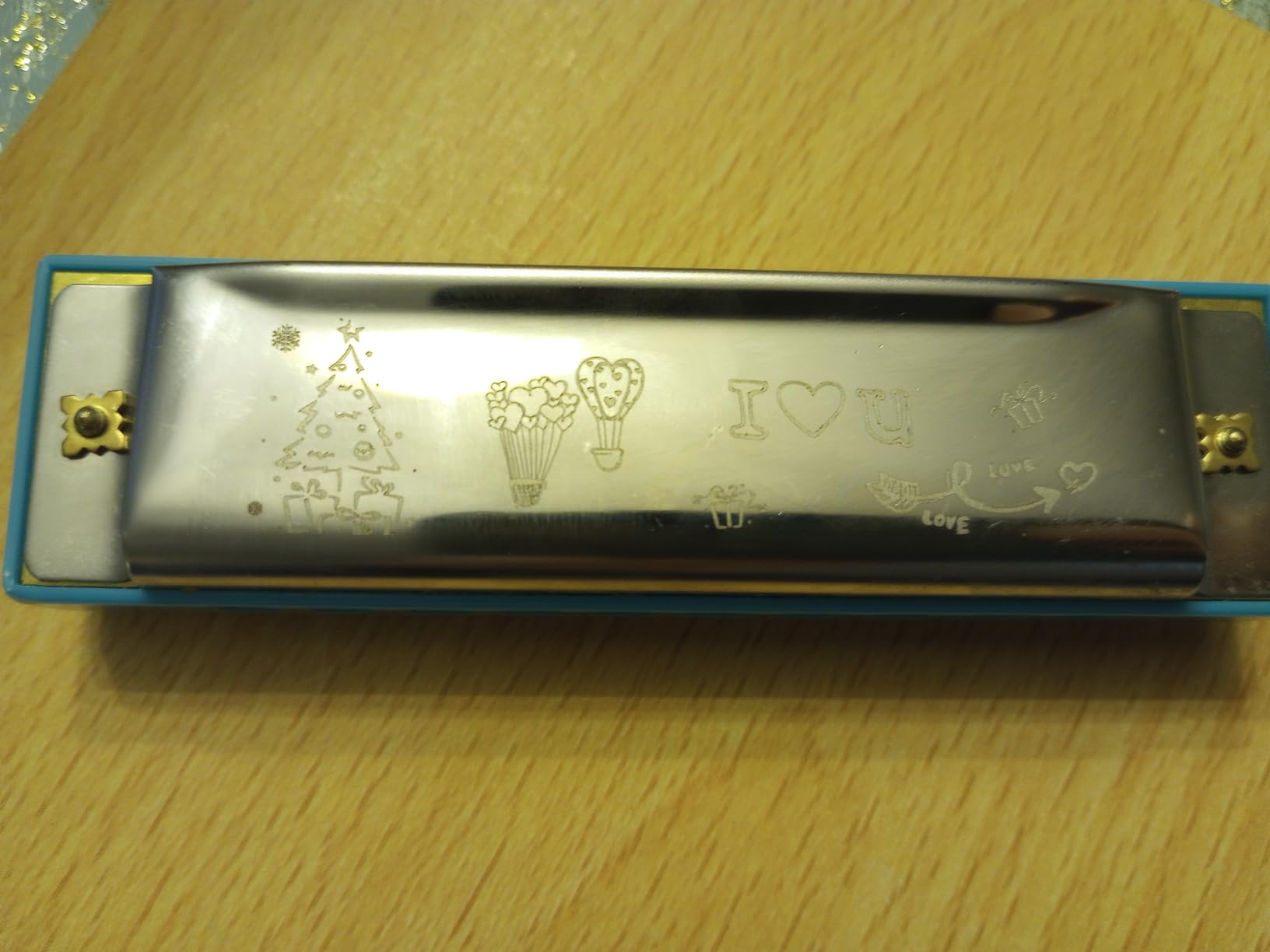 East top Harmonica, Diatonic 10 Holes C Key, Blues, for Beginner, Kids, Children, Students, Gift, with Case, Clean Cloth and Manual customer photo 2