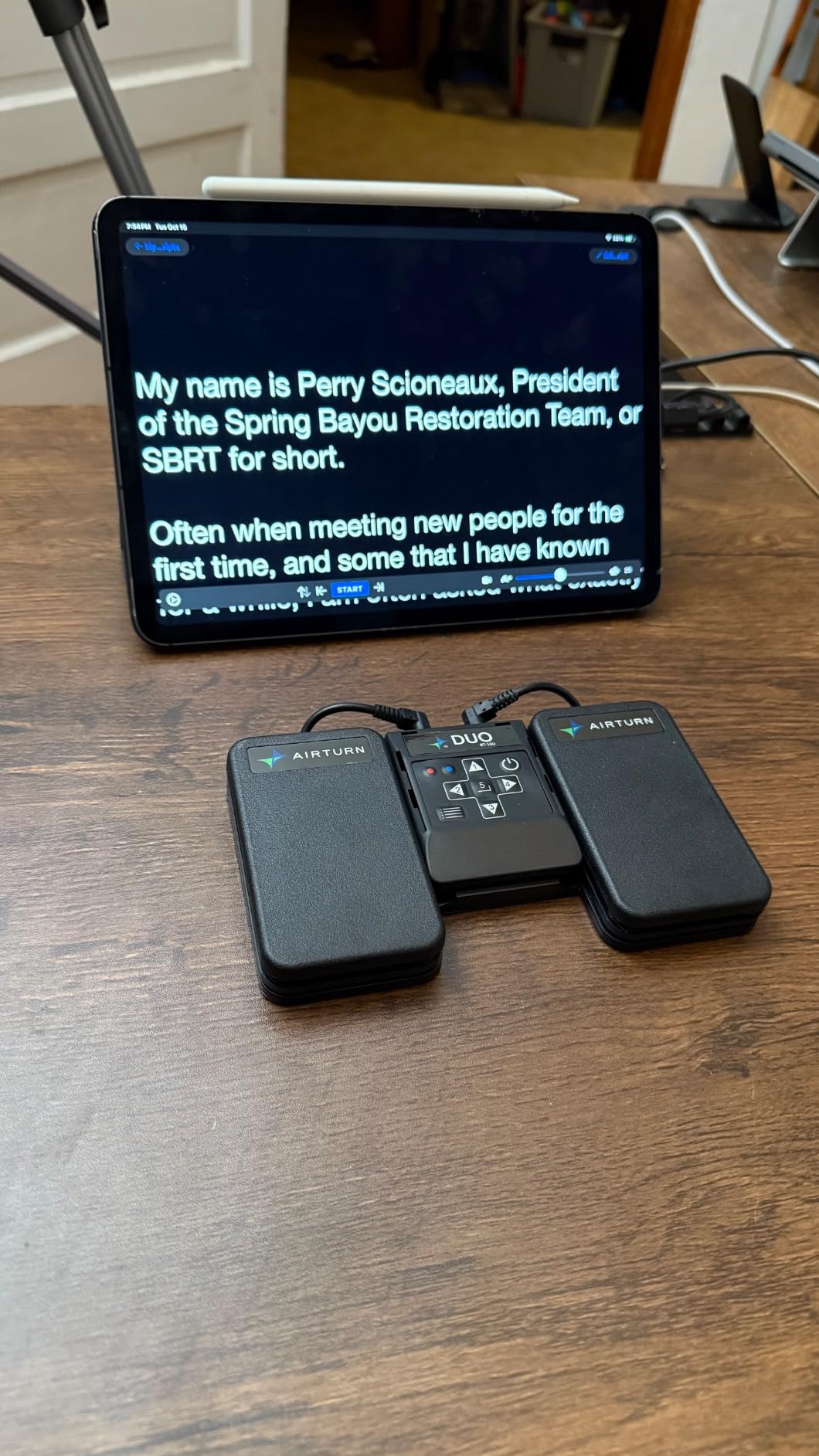 AirTurn DUO500 Silent Bluetooth Pedal Page Turner customer photo 2