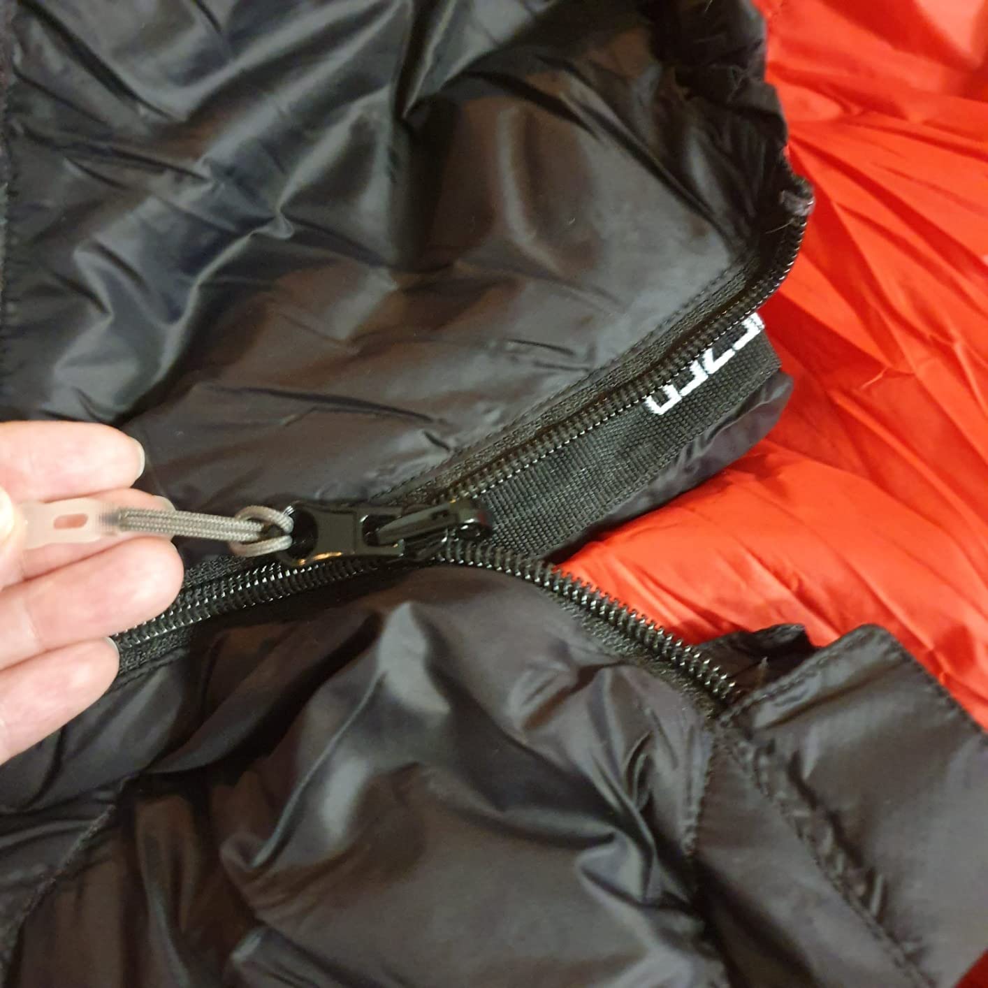 Ultralight Down Sleeping Bag for Adults, 600 Fill Power Backpacking customer photo 2