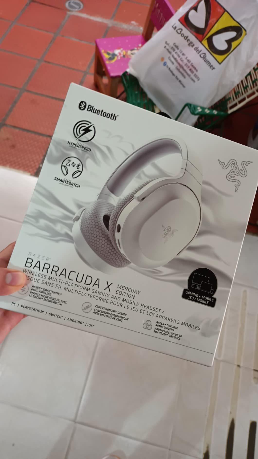 Razer Barracuda X Wireless Gaming & Mobile Headset, Black customer photo 1