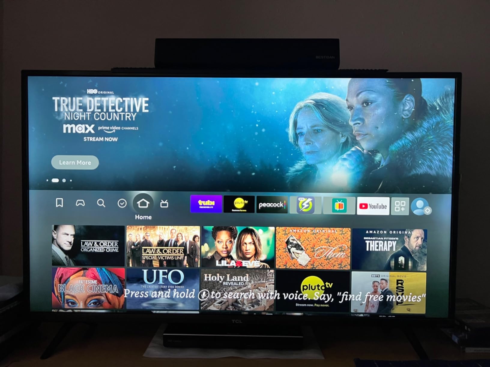 Sound Bar, BESTISAN 50 Watts Soundbar with HDMI, Optical, AUX, USB,Sub Out and Bluetooth Connection, DSP, Bass Adjustable, 16 Inch, Mountable customer photo 2