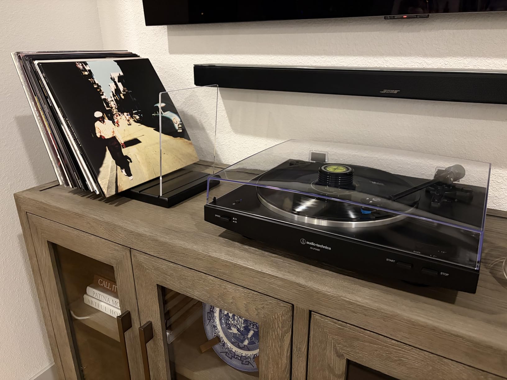 Audio-Technica AT-LP3XBT-BK Bluetooth Turntable Belt Drive Fully Automatic 33/45 (Black) customer photo 2