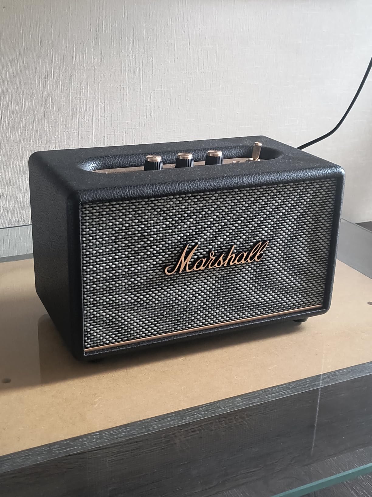 Marshall Acton III Bluetooth Home Speaker - Black customer photo 2