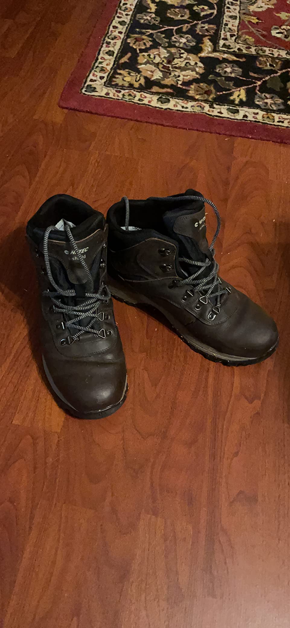 HI-TEC Men's Altitude VI I Waterproof Leather Hiking Boots - Black or Brown, Medium or Extra Wide customer photo 2