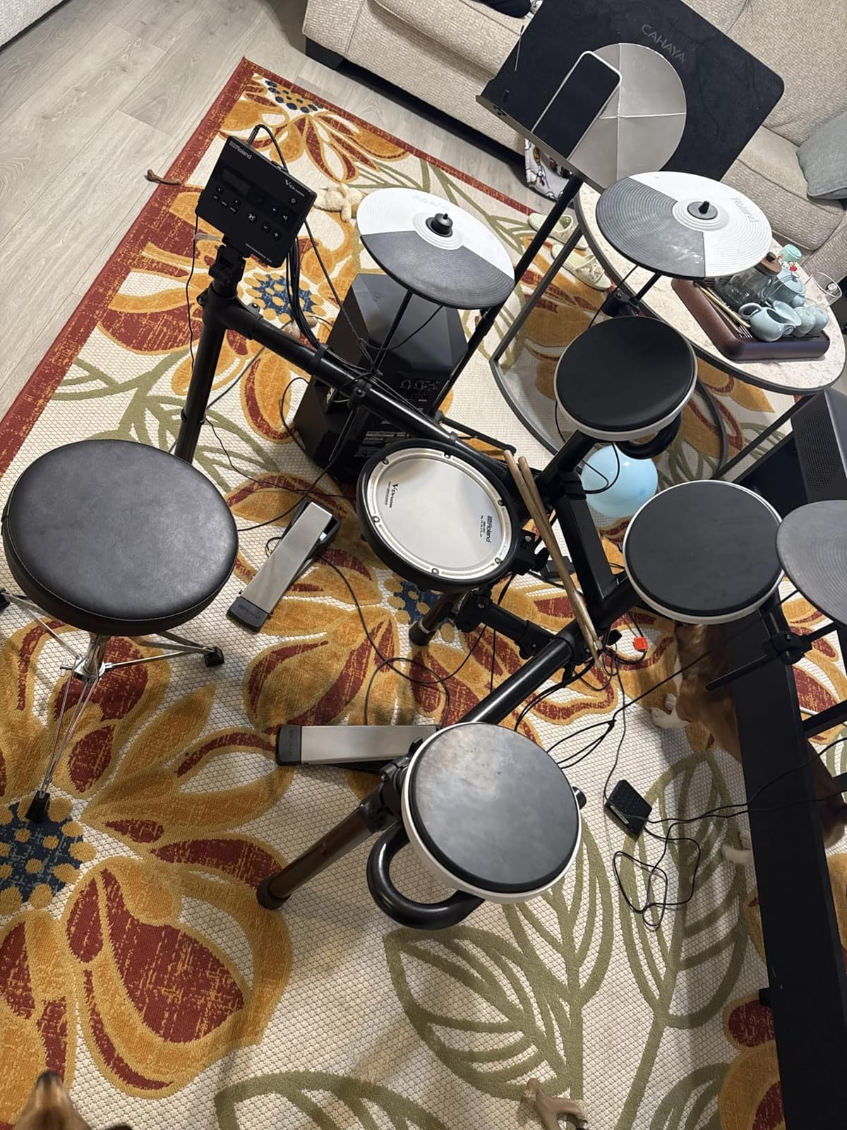 Roland TD-02KV V-Drums Electronic Drum Kit customer photo 2