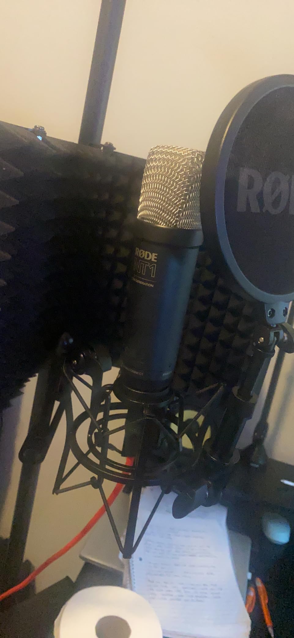 RØDE NT1 5th Gen Studio Condenser Microphone, XLR + USB-C, Silver customer photo 1