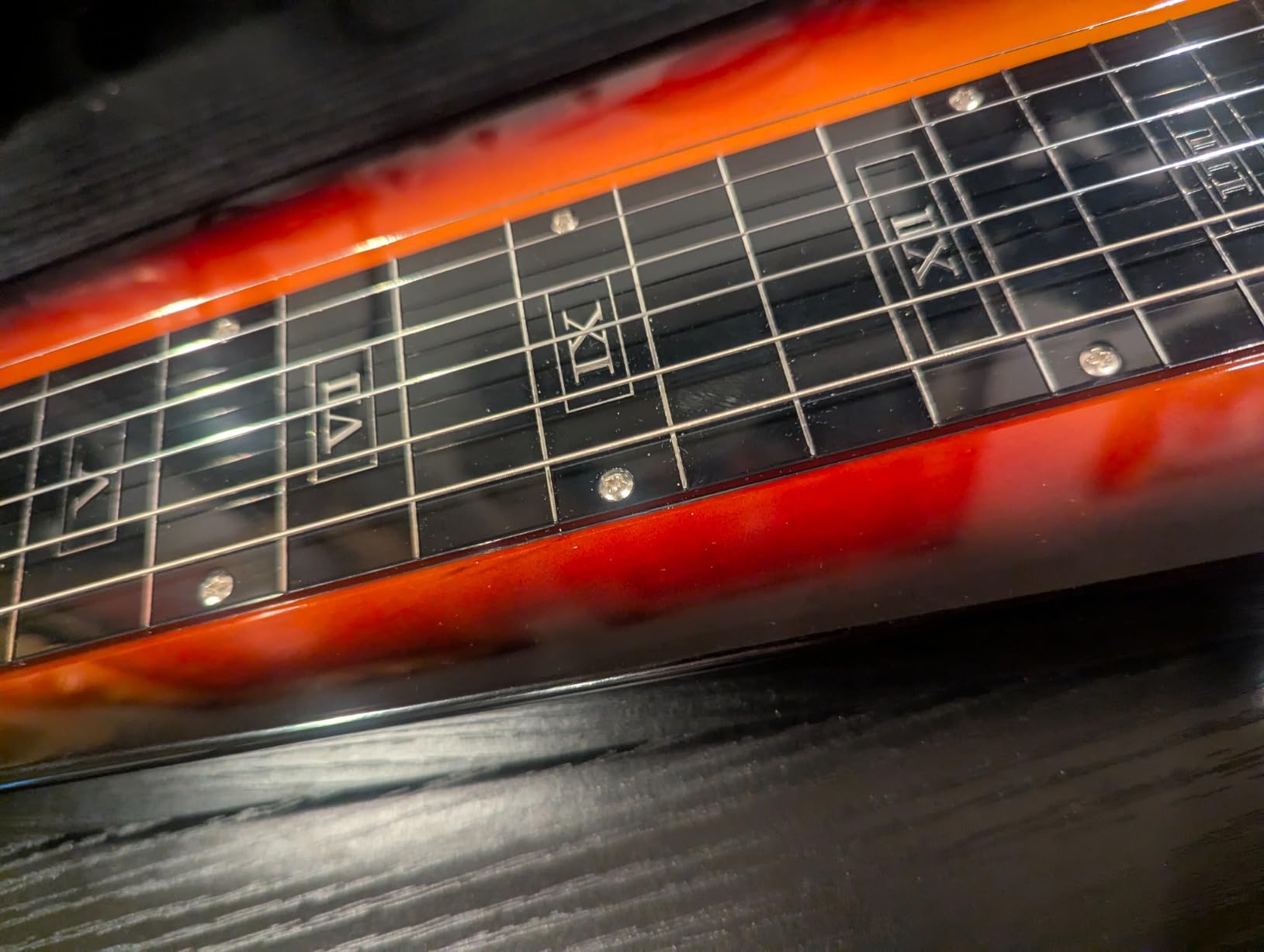 Batking Lap Steel Guitar 6 String Slotted Head Stock Electric Slide Guitars Light Blue Colour customer photo 1