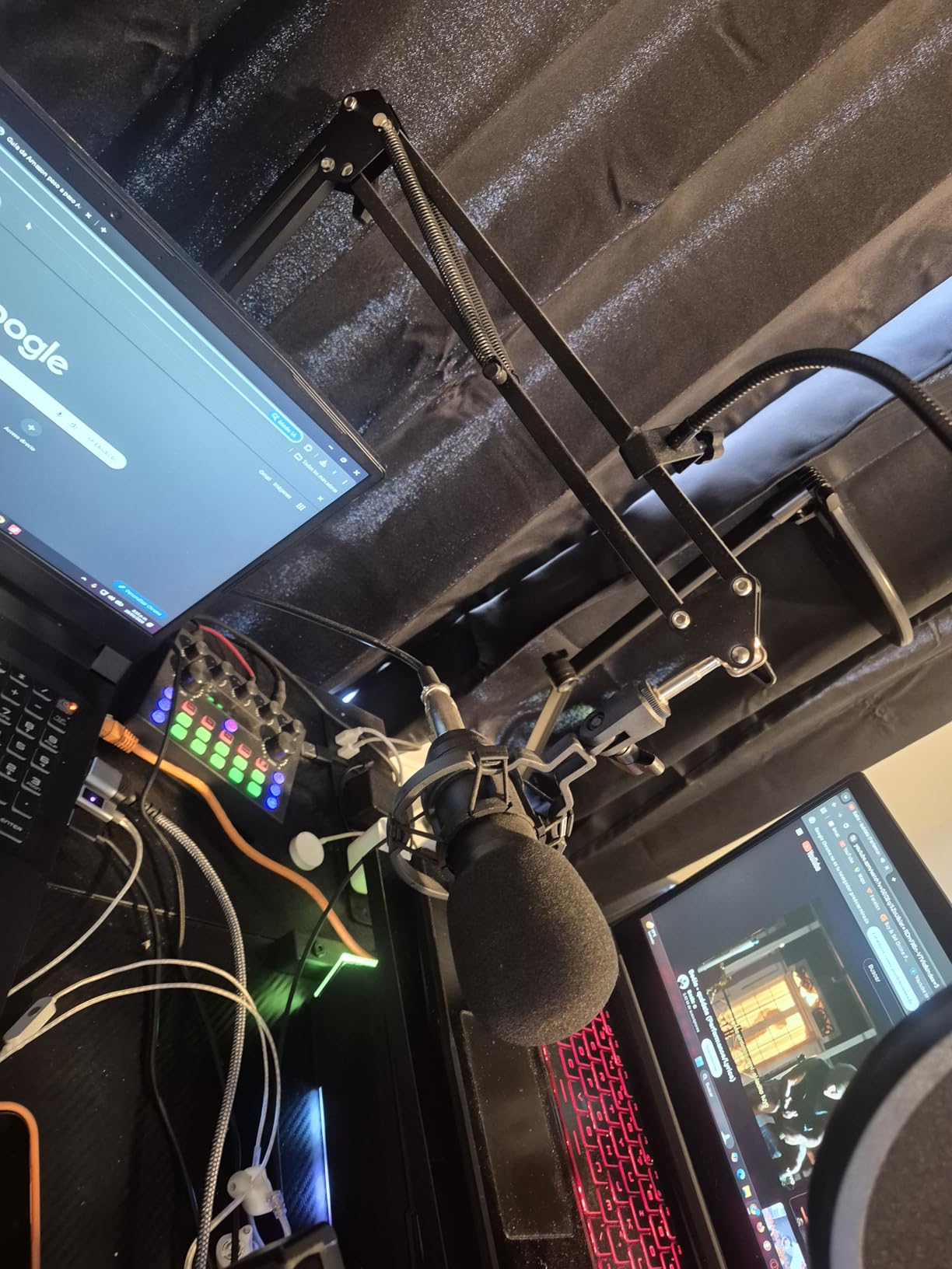 CofeLife Podcast Equipment Bundle, BM800 Podcast Microphone Bundle with V8s Voice Changer, Condenser Microphone Recording Studio Package for Podcasting Live Streaming Singing PC Mobile TikTok YouTube customer photo 2