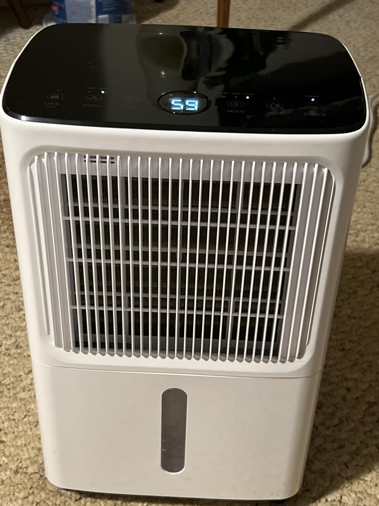 VEAGASO 34-36 Pint/D, 2500 Sq.Ft Dehumidifier for Basement with Drain Hose customer photo 1