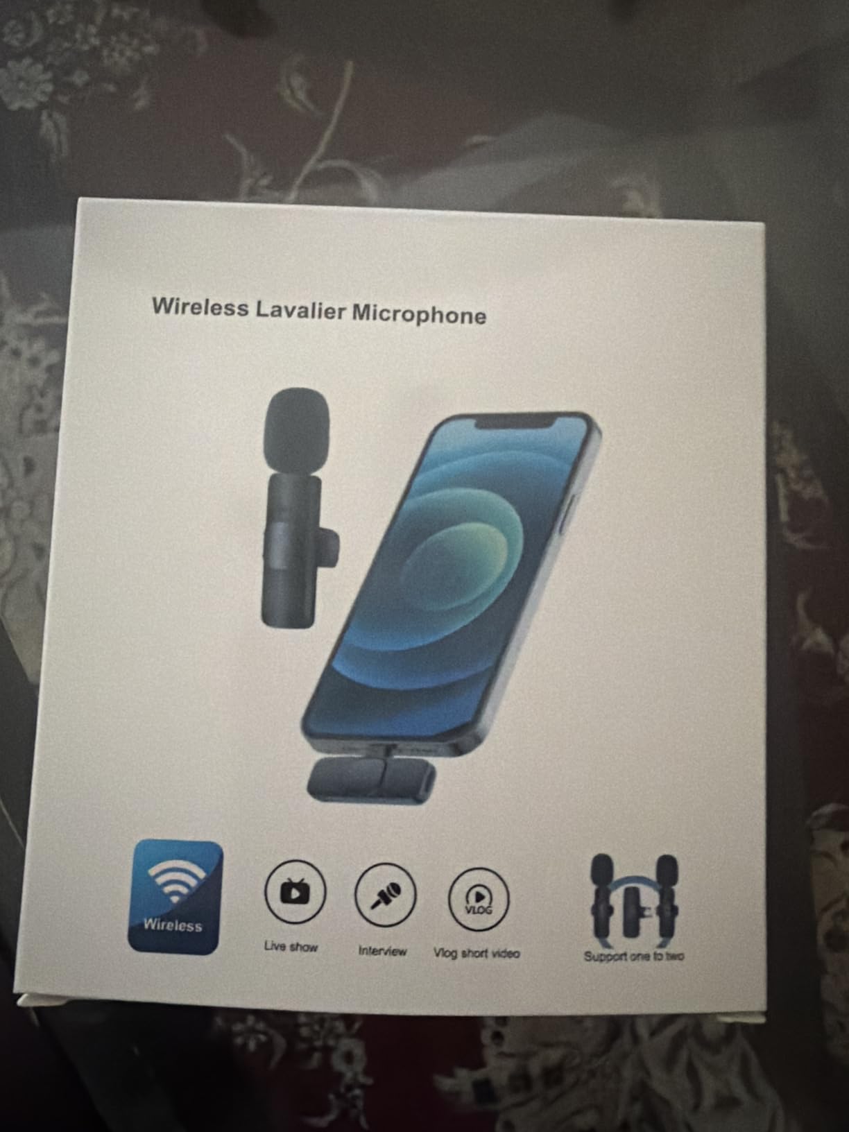 Labstandard Professional Wireless Lavalier Lapel Microphone for iPhone, iPad, mini Video Recording Mic forInterview Video Podcast Vlog YouTube&Livestream, Noise Reduction, Plug &Play customer photo 2