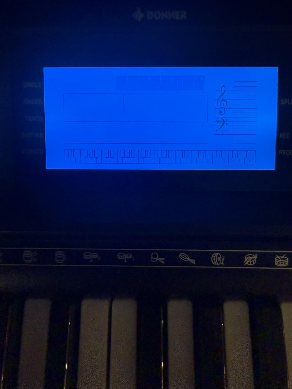 Donner 61 Key Keyboard Piano, Electric Piano Keyboard Kit with 249 Voices, 249 Rhythms - Includes Piano Stand, Stool, Microphone, Gift for Beginners, Black (DEK-610S) customer photo 1