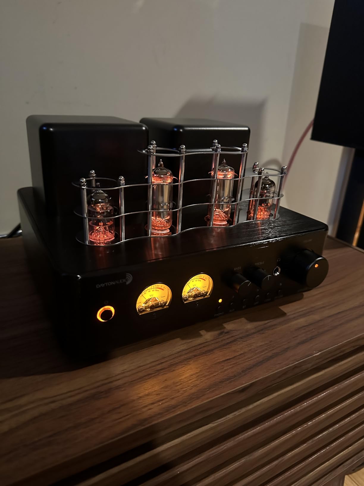 Dayton Audio HTA100 Integrated Stereo Hybrid Tube Amplifier 100 Watts customer photo 1