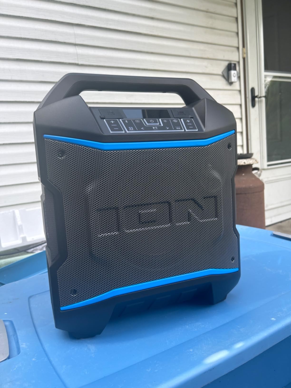 ION Block Rocker 120W Bluetooth Outdoor Speaker with Wheels customer photo 1