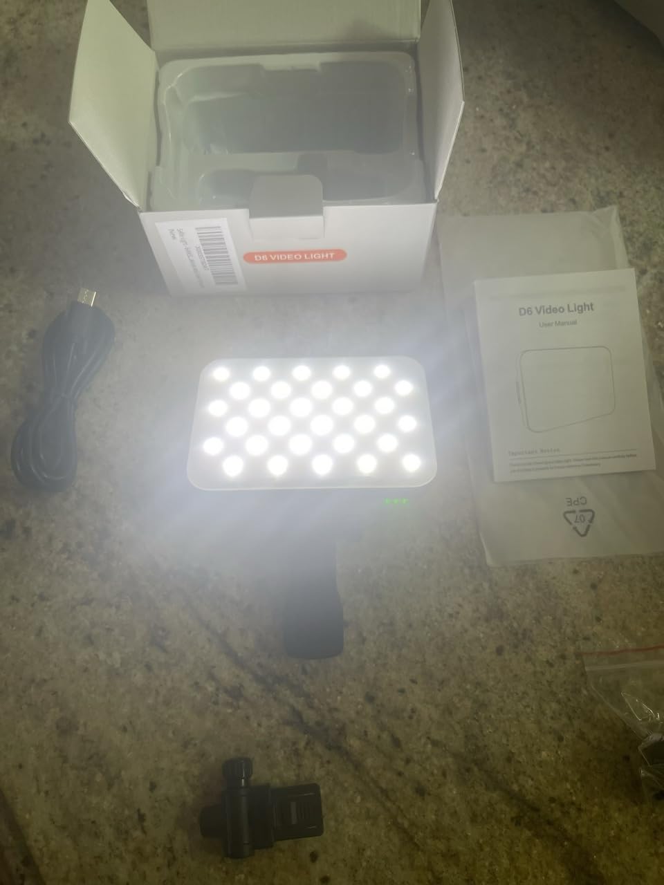Selfie Light - BANSINE USB-Rechargeable LED Phone Light - Portable Photo Light with 97+ CRI, Up to 6500K Color Temperature for Selfie, Zoom Conference, Video, Makeup and Live Stream customer photo 2