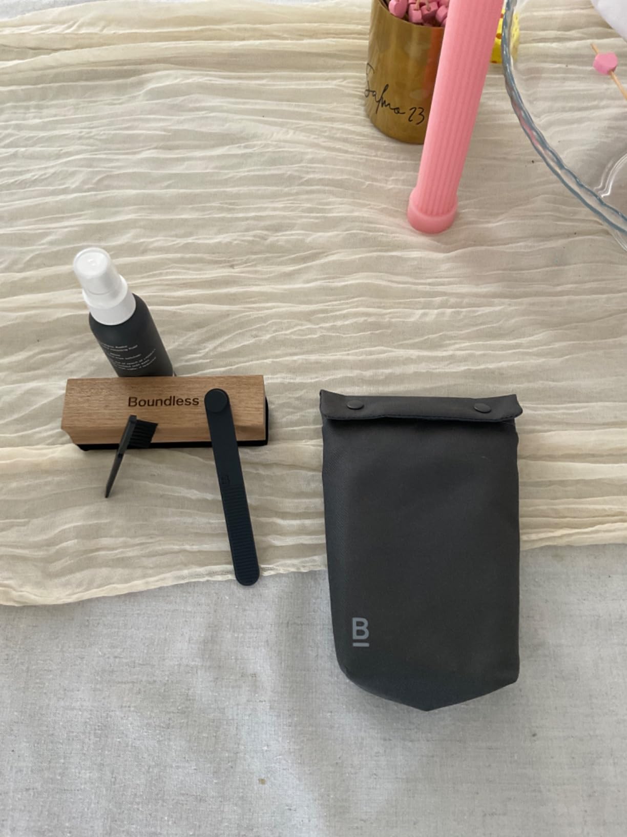 Boundless Audio Vinyl Record Cleaning Kit - 5-in-1 Brushes, Solution & Bag customer photo 1