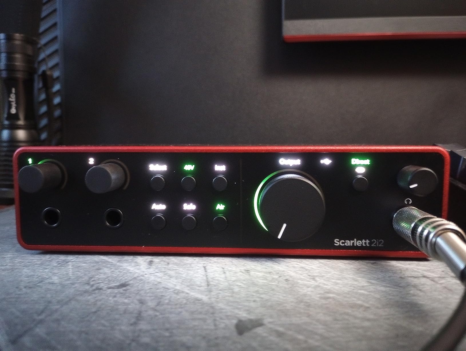 Focusrite Scarlett 2i2 4th Gen USB-C Audio Interface customer photo 1