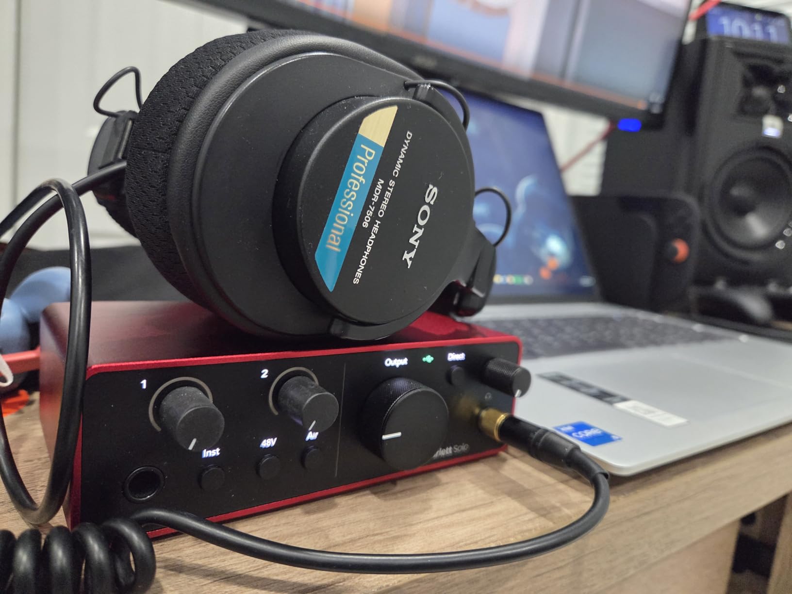 Focusrite Scarlett Solo 4th Gen USB-C Audio Interface customer photo 2