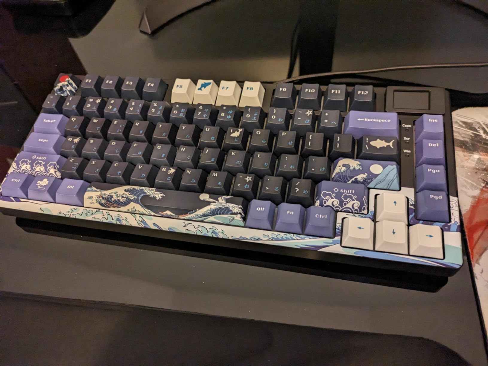 Womier SK80 75% Keyboard with Color Multimedia Display Gaming Keyboard customer photo 2