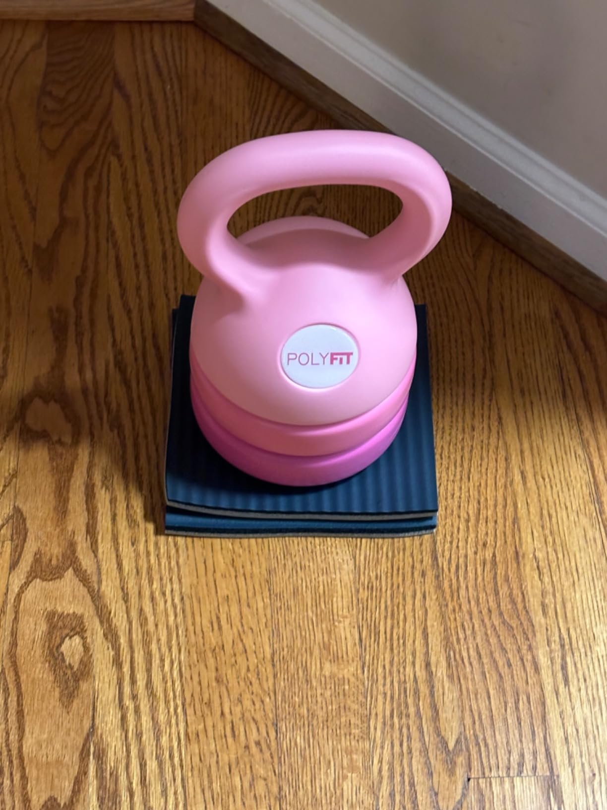 Polyfit Adjustable Kettlebell | 5 lb - 12 lb | Kettlebells Weights Set for Home Gym | Kettle Bell Sets for Women at Home customer photo 2