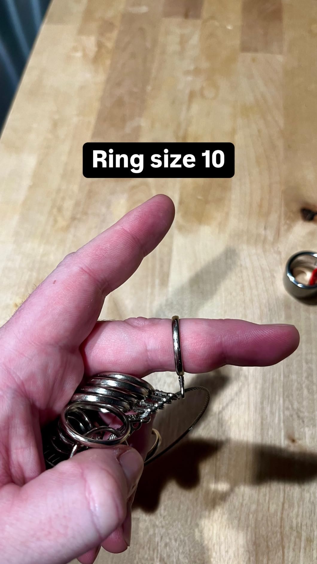 Black Mountain Slide Guitar Rings - Made from Tungsten Steel customer photo 2