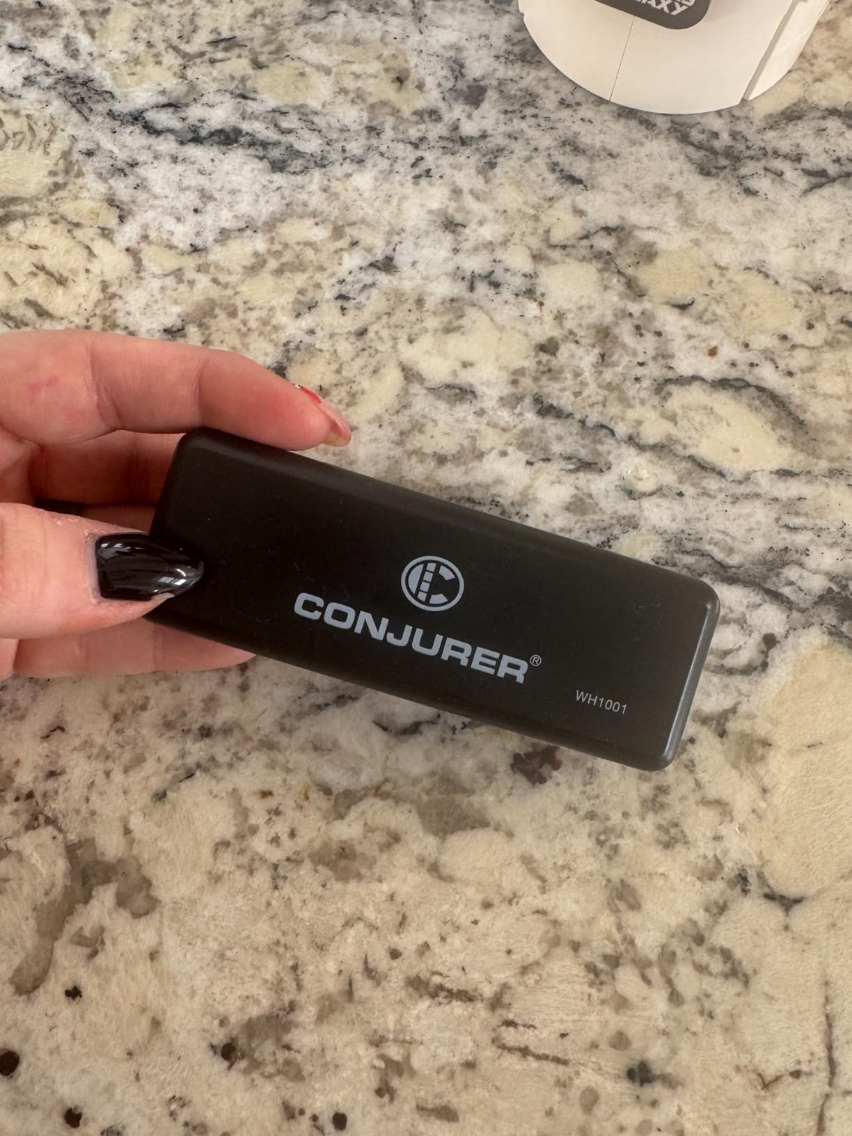 CONJURER 10 Hole C Key Diatonic Blues Harmonica, Metal Mouth Organ Black customer photo 2