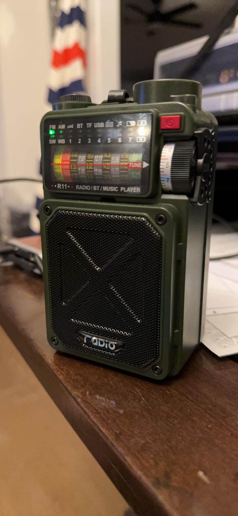 Portable Shortwave Radios with NOAA/SW/AM/FM, for Camping & Home customer photo 1