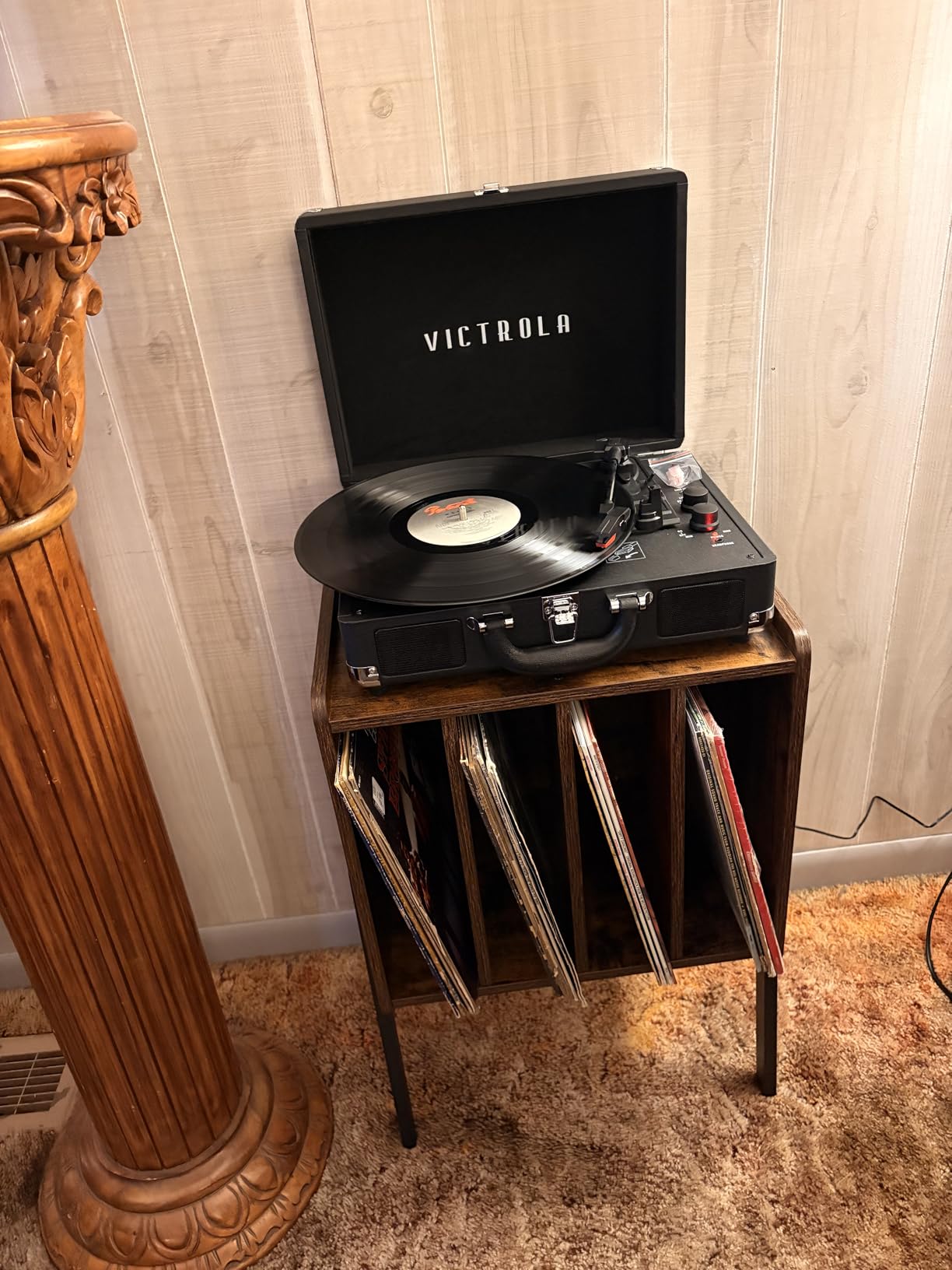 Victrola Journey - Bluetooth Suitcase Record Player - Smoky Blue customer photo 1