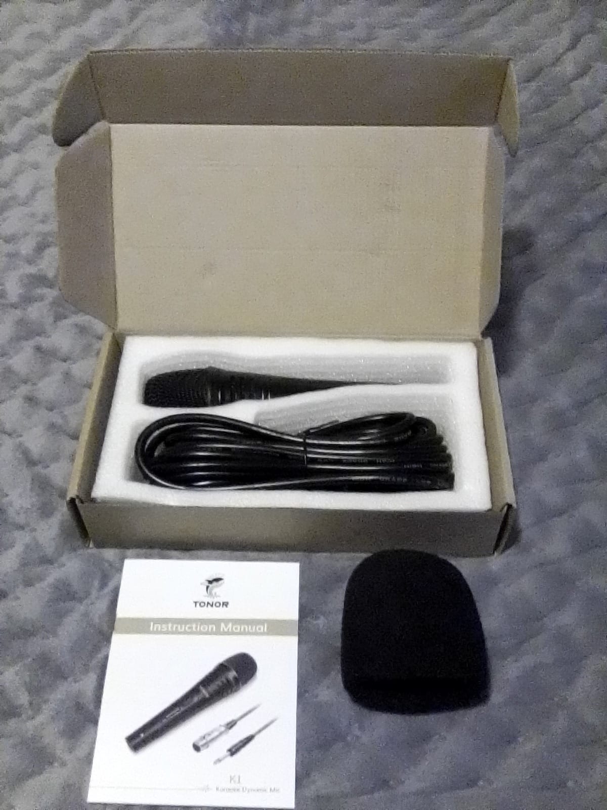 TONOR Professional Vocal Microphone for Singing, Dynamic Wired Karaoke Mic customer photo 2