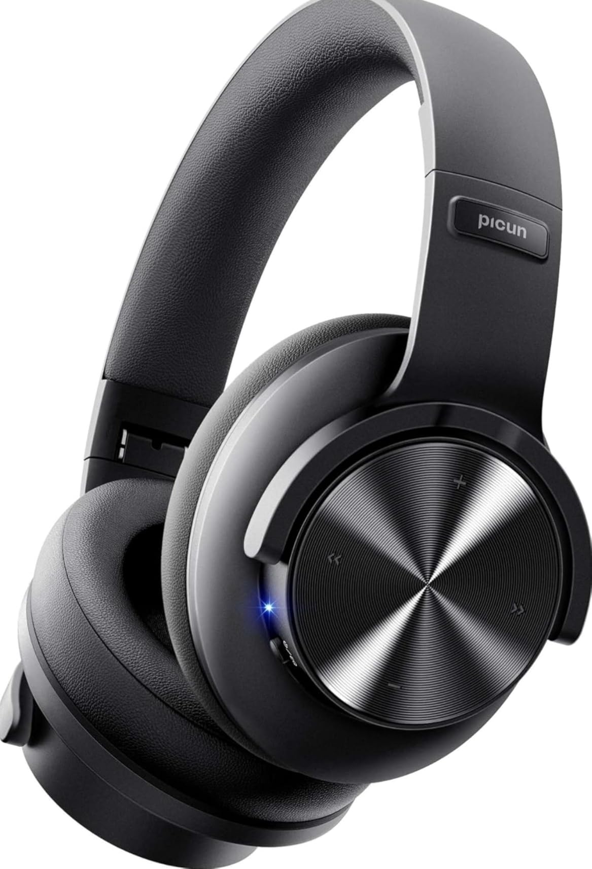 Picun B8 Wireless Bluetooth Headphones, 120H Playtime, 3EQ Modes, Black customer photo 1