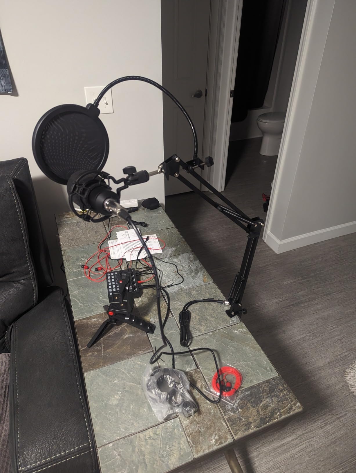 sktome Podcast Equipment Bundle for 2, V8s Voice Changer with BM-800 Podcast Microphone Bundle - Studio Condenser Microphone Perfect for Podcasting, Recording, Singing, Streaming and Gaming customer photo 1