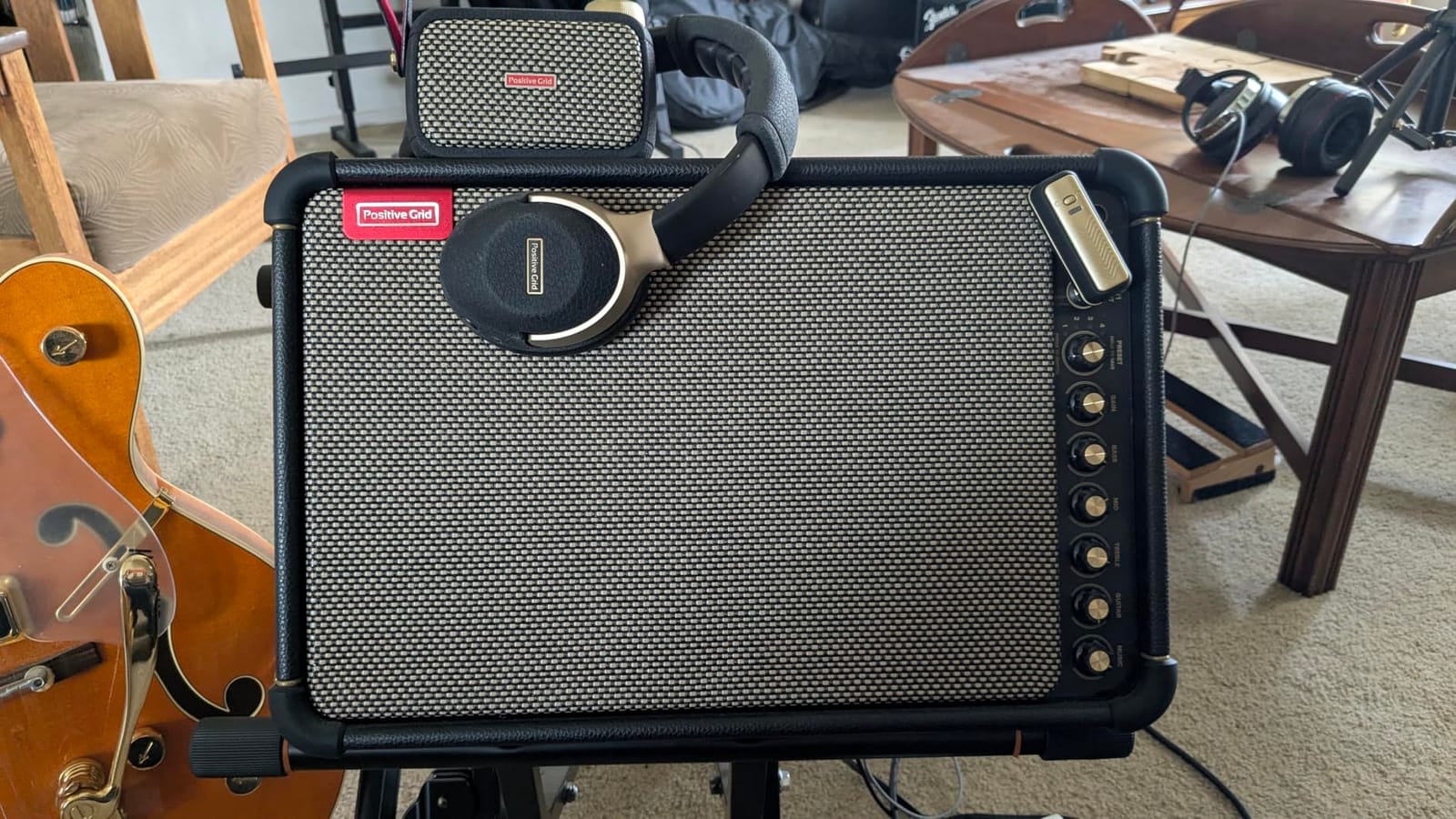 Positive Grid Spark LIVE 150W Smart Guitar Amp, PA & Bluetooth Speaker customer photo 2