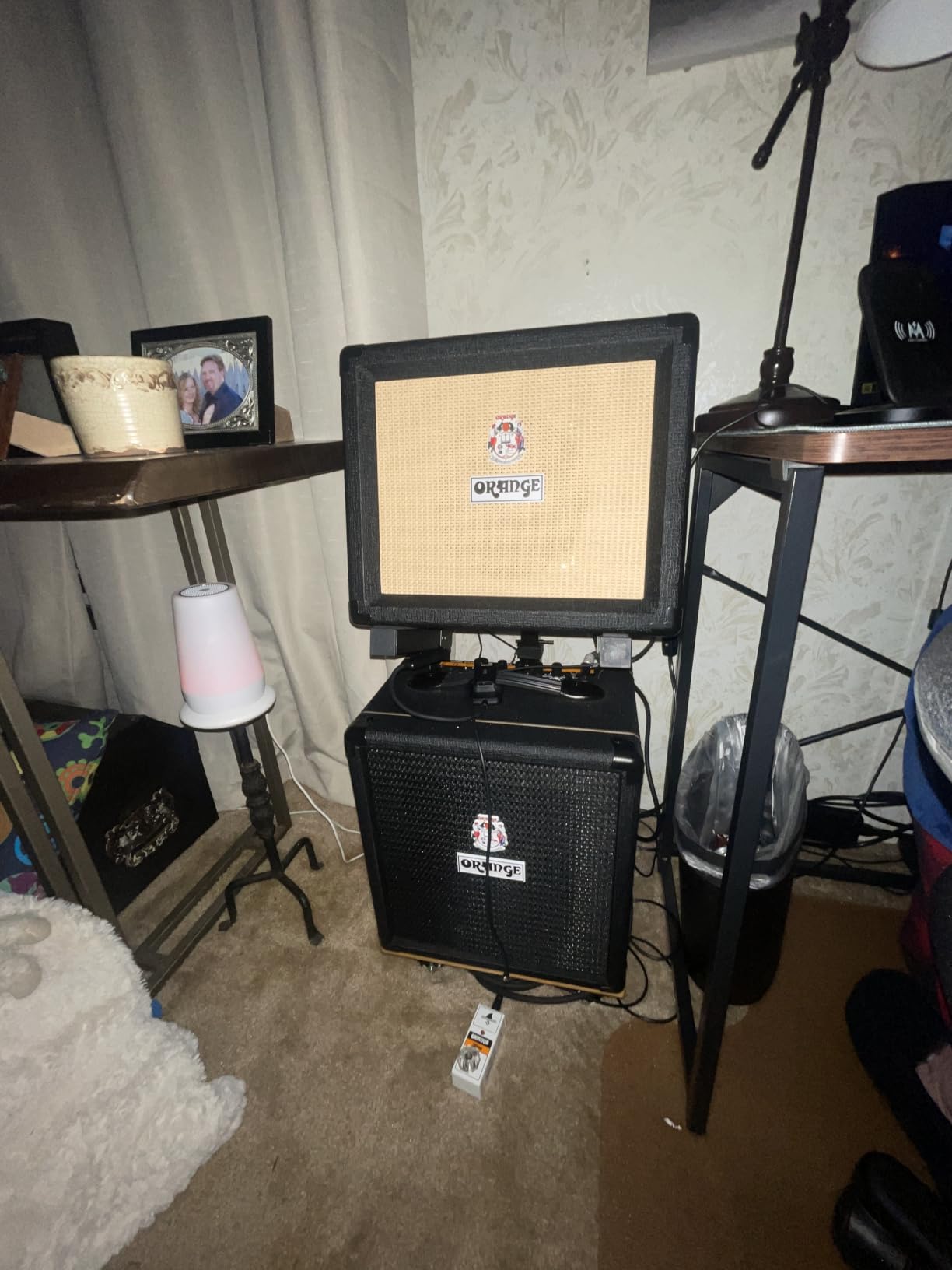 Vondynote Guitar Amp Stand with Wheels Adjustable Combo Amp Stand Tilt Back customer photo 2